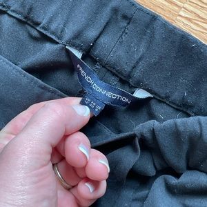 French connection loose flow pants.